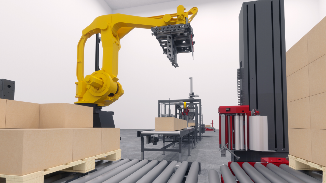 Palletizing robot